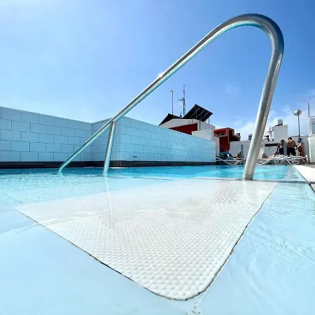 Estudio Pp Con Wifi,piscina En Azotea, Sin Balcon Apartman Puerto de la Cruz