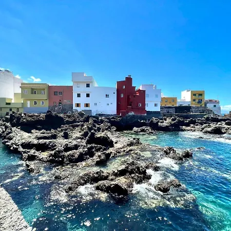 Estudio Pp Con Wifi,piscina En Azotea, Sin Balcon * Puerto de la Cruz