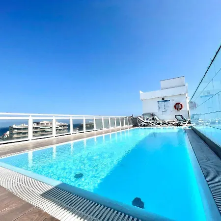 Apartment Estudio Pp Con Wifi,piscina En Azotea, Sin Balcon