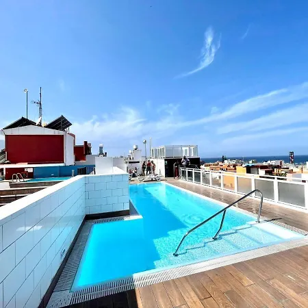 Estudio Pp Con Wifi,piscina En Azotea, Sin Balcon Apartment