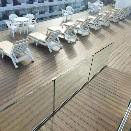 Estudio Pp Con Wifi,piscina En Azotea, Sin Balcon Apartment