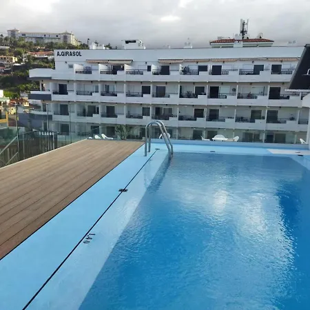 Estudio Pp Con Wifi,piscina En Azotea, Sin Balcon * Puerto de la Cruz (Tenerife)