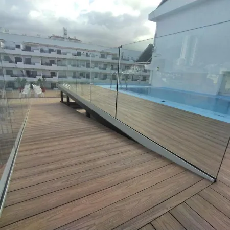 Estudio Pp Con Wifi,piscina En Azotea, Sin Balcon Appartement Puerto de la Cruz (Tenerife)